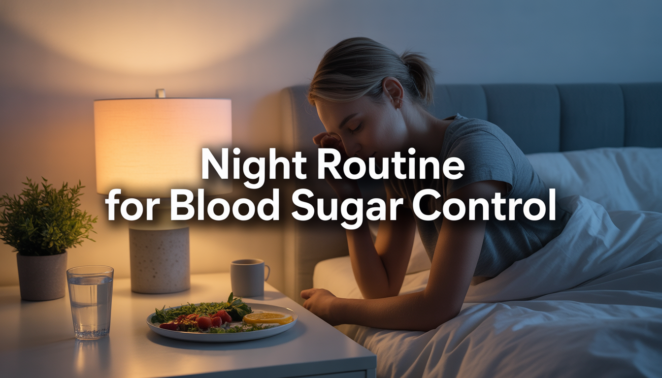 Night Routine for Blood Sugar Control