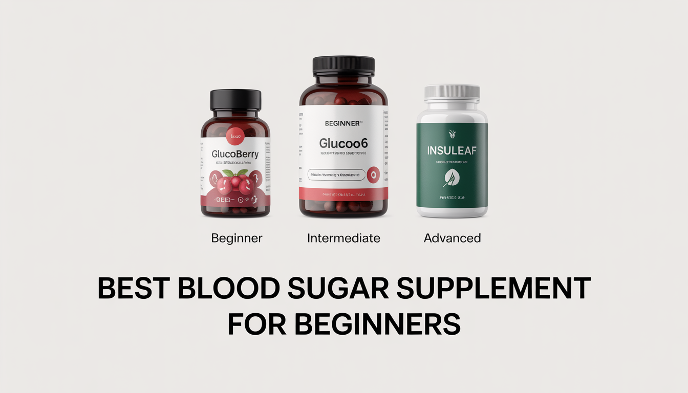 best blood sugar supplement for beginners